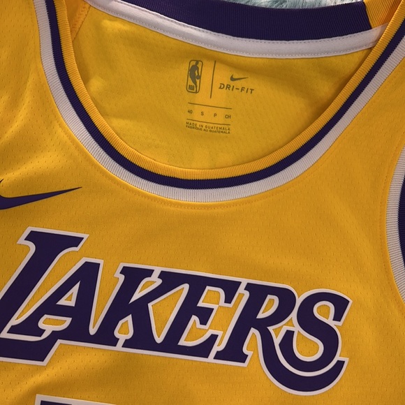 NWT and WOT! 2  Lebron James #23 Lakers Jerseys! Size S and L - Picture 9 of 12